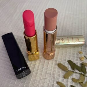 Chanel and Stila Lipstick Bundle of Two